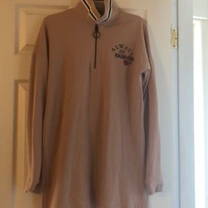 Long sleeve polo dress